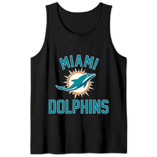 Miami Dolphins Football Tank Tops