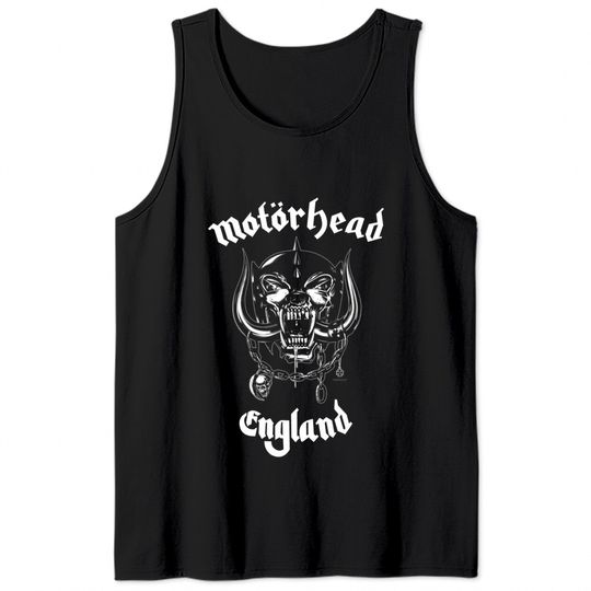 Motorhead Tank Tops England