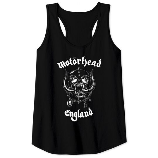 Motorhead Tank Tops England