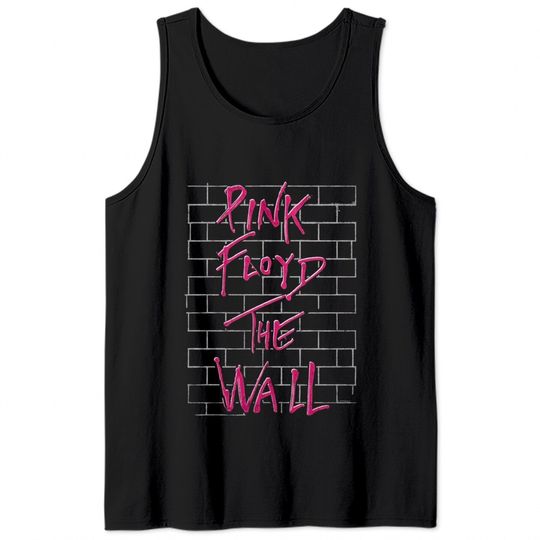 Pink Floyd Classic The Wall Black Tank Tops