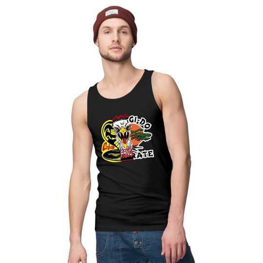 Cobra Kai Eagle Fang Miyagi Do Karate Mash Up Tank Tops