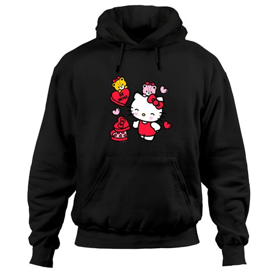 Hello Kitty Be Mine Candy Gifts Valentine's Hoodies