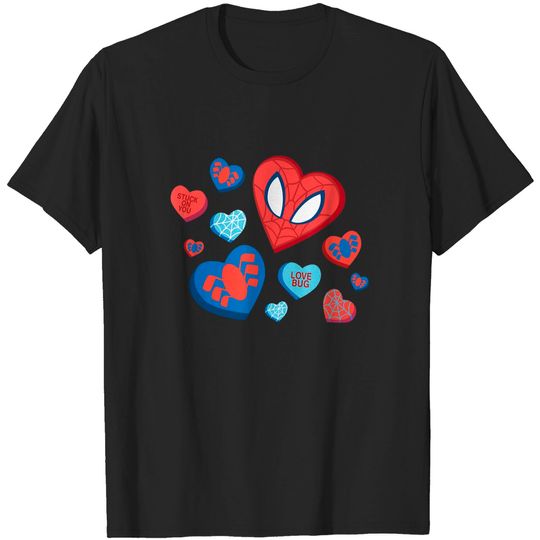 Spider-Man Spidey Hearts Valentine's Day T-Shirt