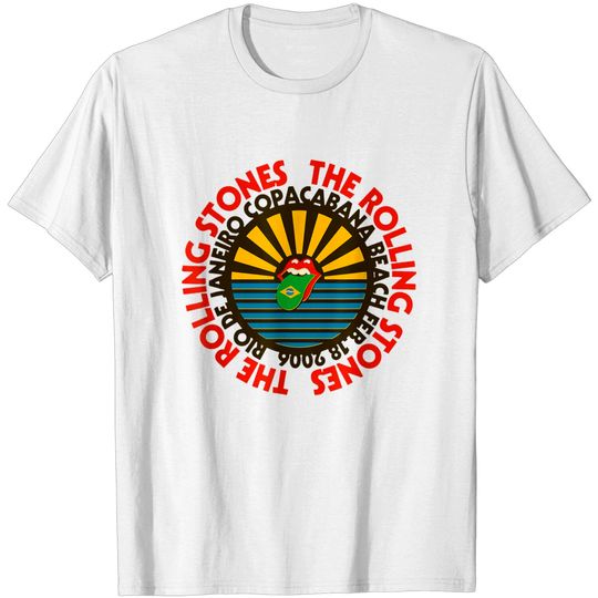  Rolling Stones Copacabana Beach T-Shirt