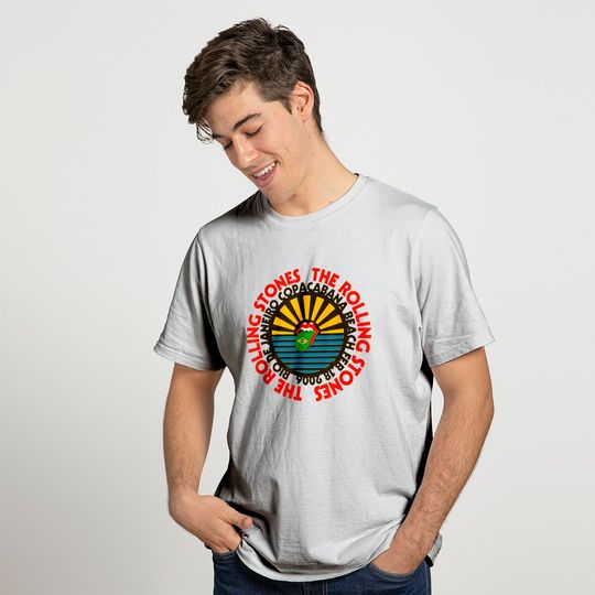  Rolling Stones Copacabana Beach T-Shirt