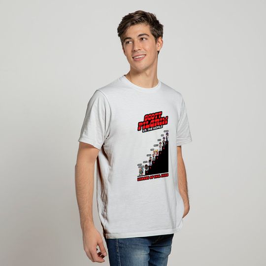 Scott Pilgrim T-shirt The World League Of Evil Exes