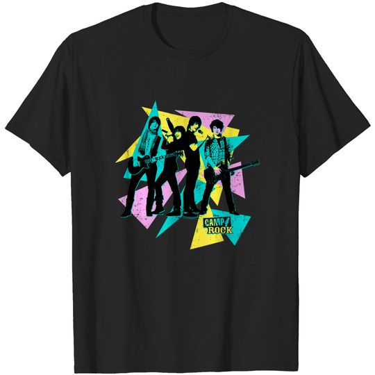 Jonas Brothers Merch T-Shirt Disney Channel Camp Rock Mitchie Torres And Connect 3