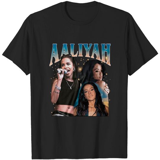 Aaliyah R&B Music T-shirt