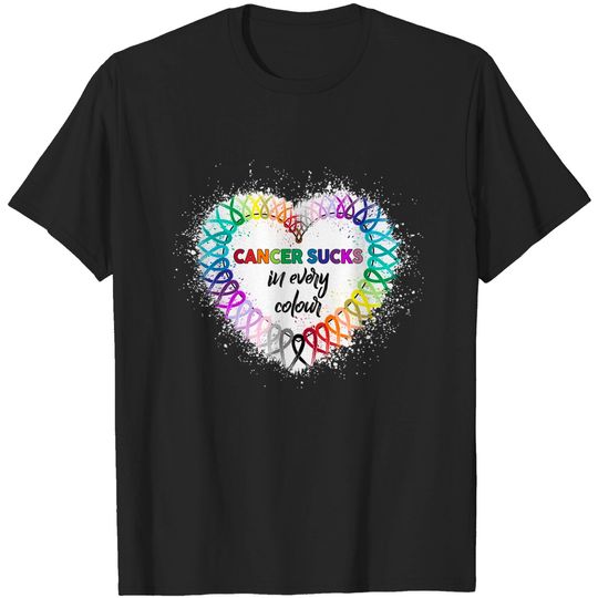 Cancer Sucks T-shirt In Every Colour