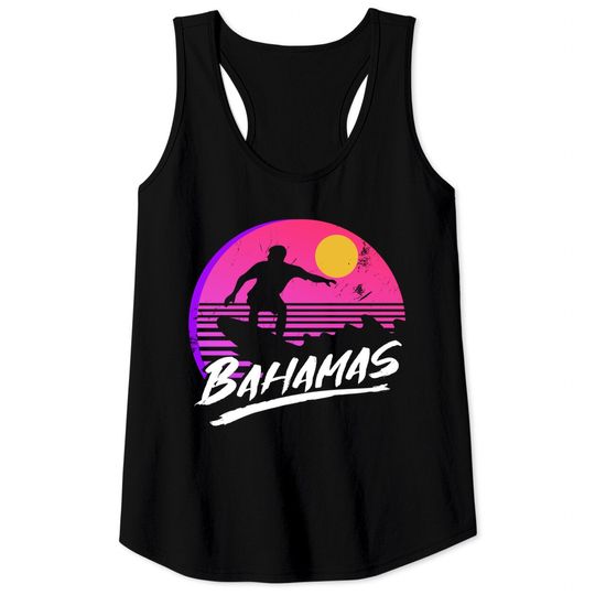 Proud Bahamas Bahamians Flag Gift Design Idea Nassau design Tank Tops