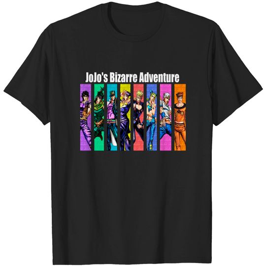 Jojos Bizarre Adventure Japanese Anime T Shirt