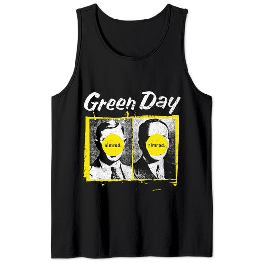 Green Day Nimrod Tank Tops
