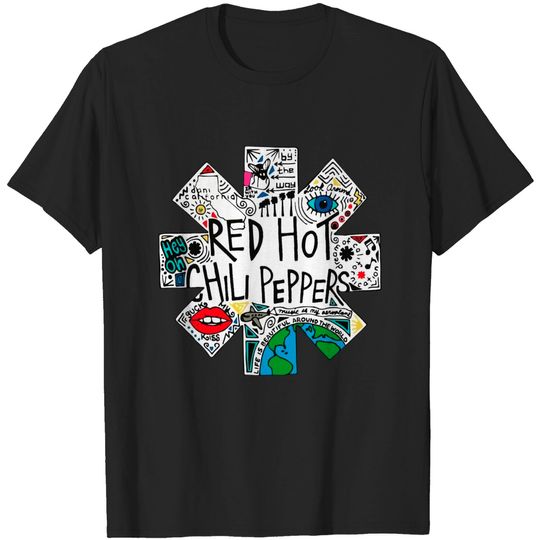 Red Hot Chili Peppers Men's Doodle Logo T-Shirt