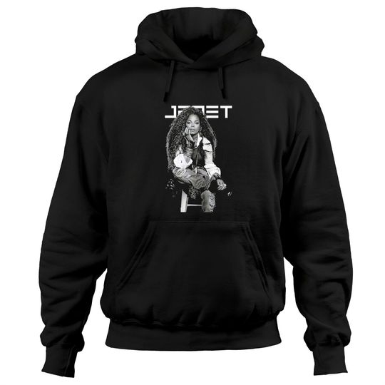 Vintage Janet Jackson 1983 Music Fans Hoodies