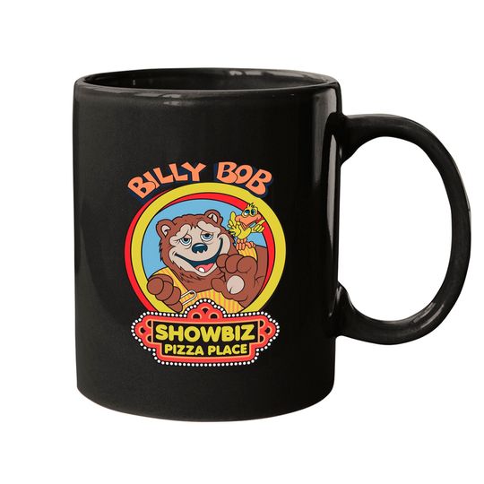 Showbiz Pizza Billy Bob - Showbiz Pizza - Mugs