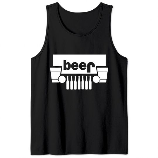 Beer Jeep - Beer Jeep - Tank Tops