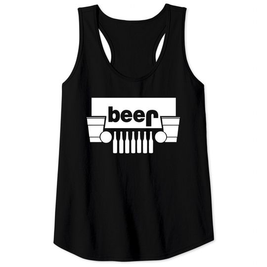 Beer Jeep - Beer Jeep - Tank Tops