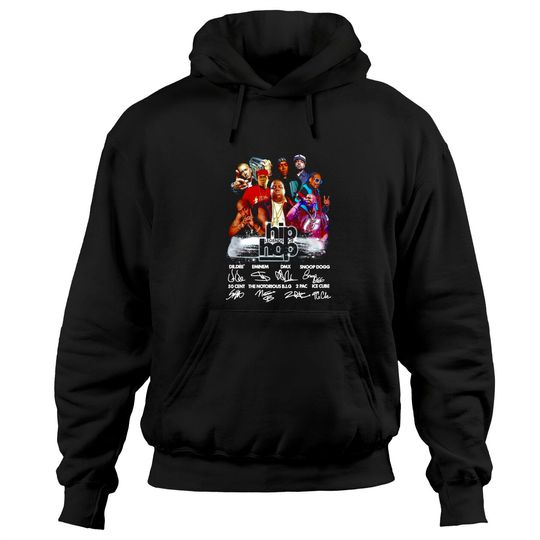 Legends Of Hip Hop Eminem Dmx Snoop Dogg Signatures  Hoodies