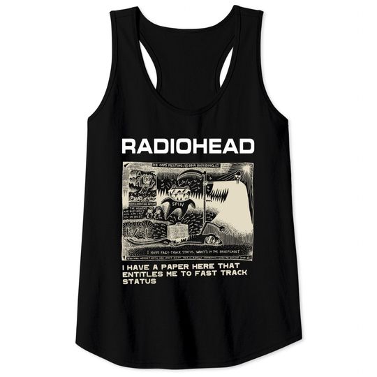 Radiohead Tank Tops