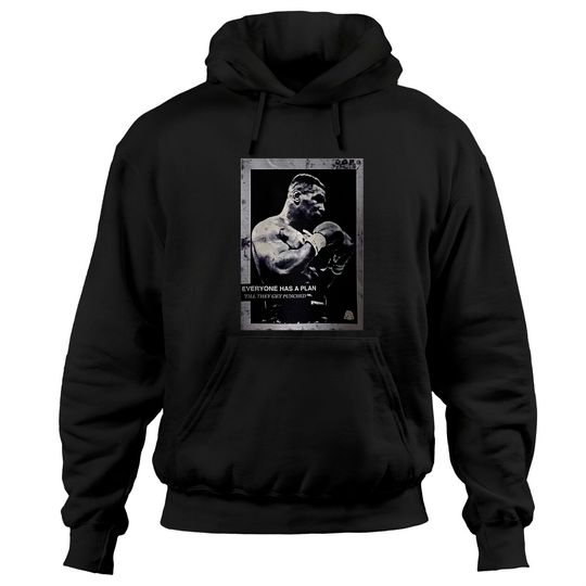 Mike Tyson Everyone Has A Plan Vintage Hoodies