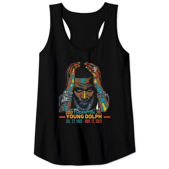 RIP Young Dolph Hip Hop Vintage Tank Tops