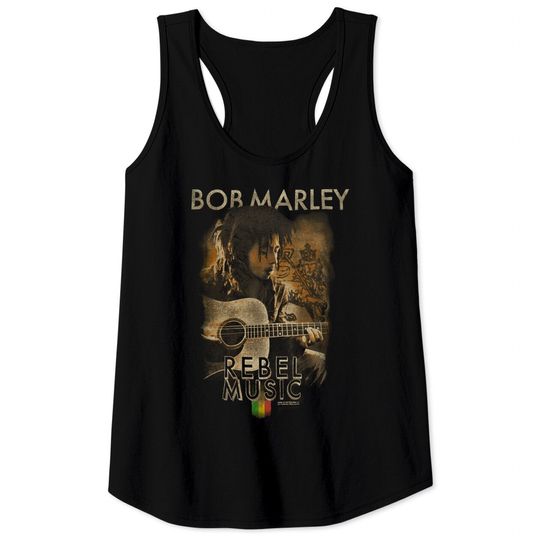 Bob Marley Rebel Music Tank Tops
