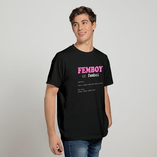 Femboy Pride Flag T-Shirt Definition Aesthetic