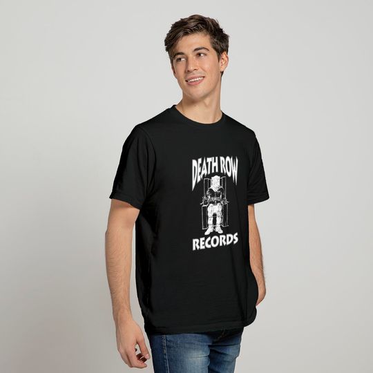 Death Row Records White Logo T-Shirt