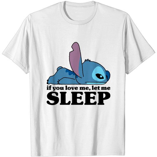 Stitch And Toothless T-Shirt Sleepy Stitch
