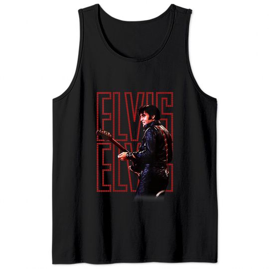 Elvis Presley  68 Comeback Special Rock Band Tank Tops