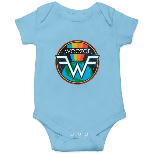 Weezer Rock Band Eagle Logo Onesie