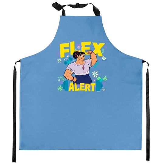 Disney Encanto Luisa Madrigal Flex Alert Kitchen Aprons