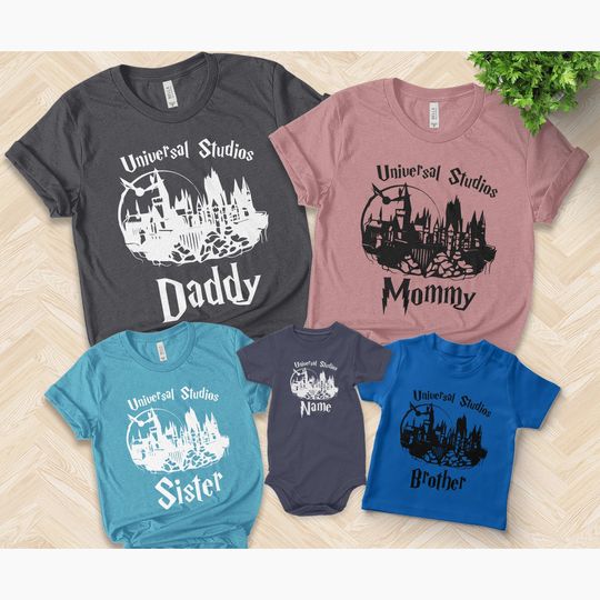 Universal Studios Family Shirts,Universal Studios Shirts,Disney Shirts,Disney Family Custom Shirts