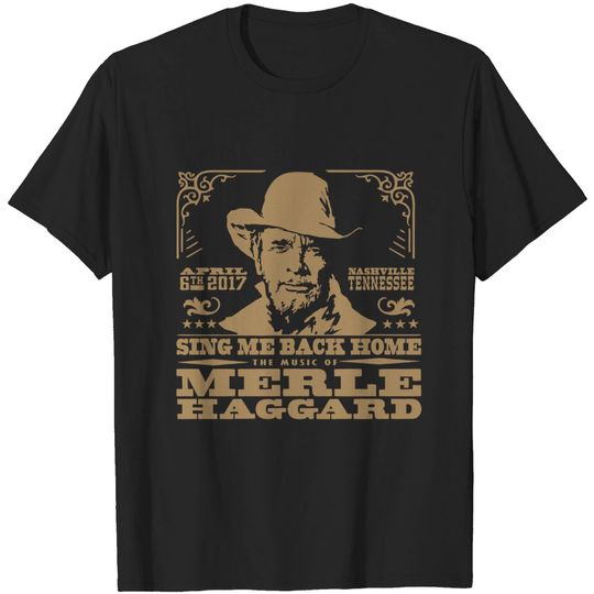 Merle Haggard Country Music T-shirt