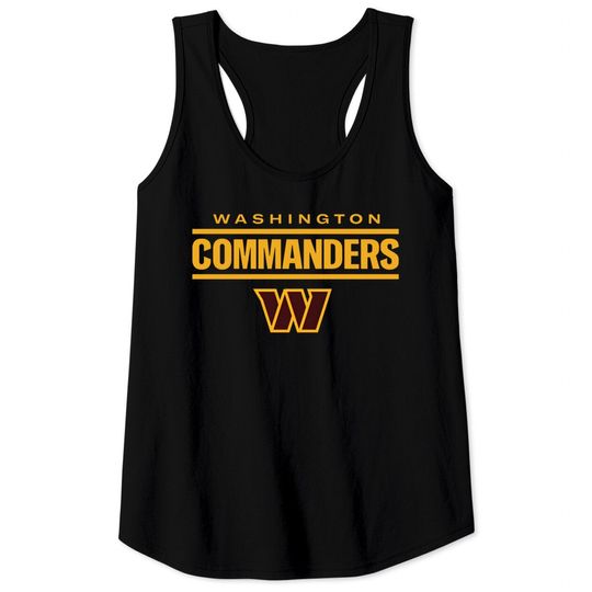 Washington Commanders Football Team Tank Tops