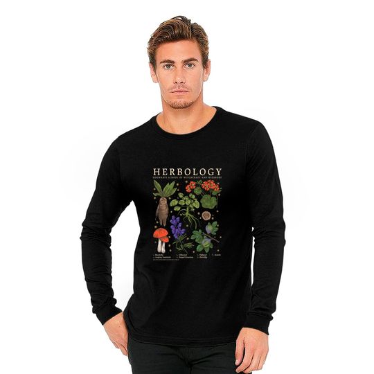 Harry Potter Herbology Plants V2 Long Sleeves