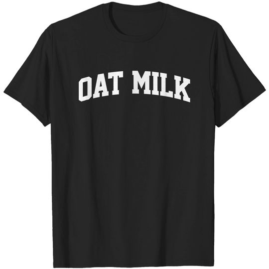 Oat Milk Vintage Retro Sports Arch T-Shirt