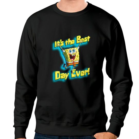 Mademark x SpongeBob SquarePants - SpongeBob SquarePants It's the best day ever! Sweatshirts