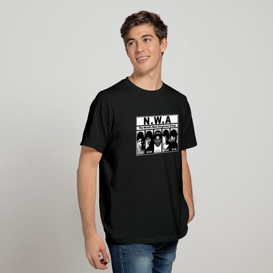 N W A Straight Outta Compton T Shirt