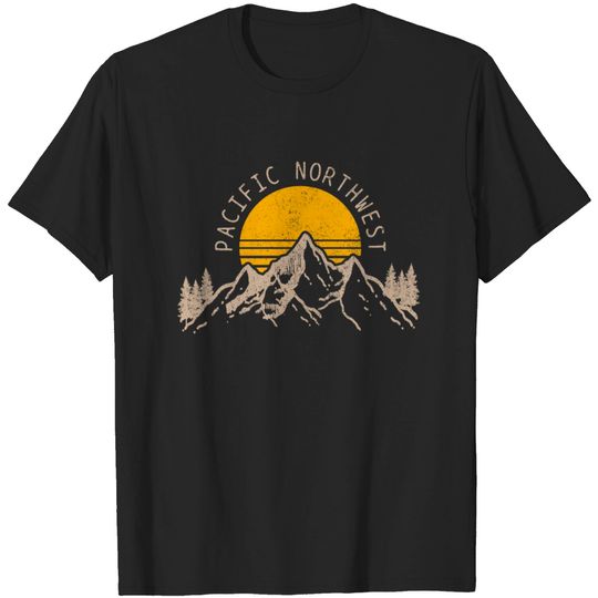 PNW Pacific Northwest Oregon Washington Gift T Shirt