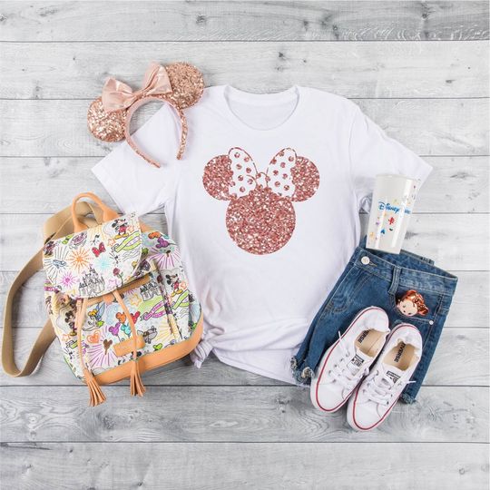 Minnie Shirt, Disney Matching Shirt, Minnie Mouse Shirt Custom Disney Shirt