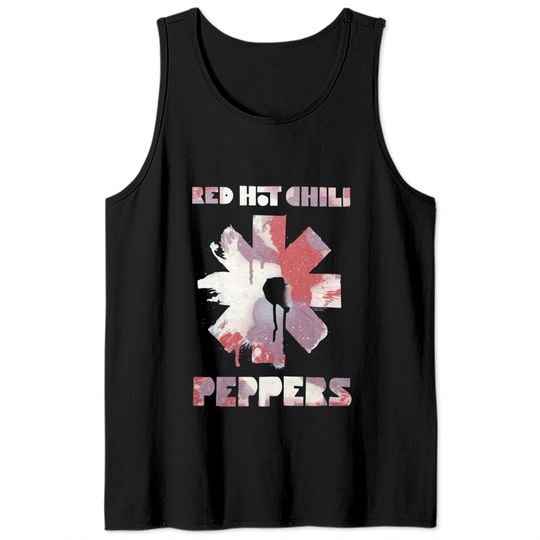 Red Hot Chili Peppers Men's Paint Tank Tops