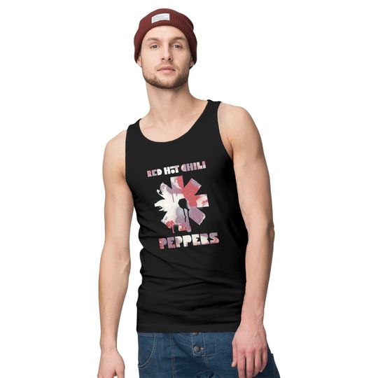 Red Hot Chili Peppers Men's Paint Tank Tops