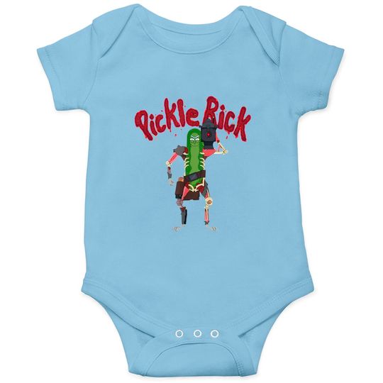 Rick and Rickandmorty Pickle Onesie