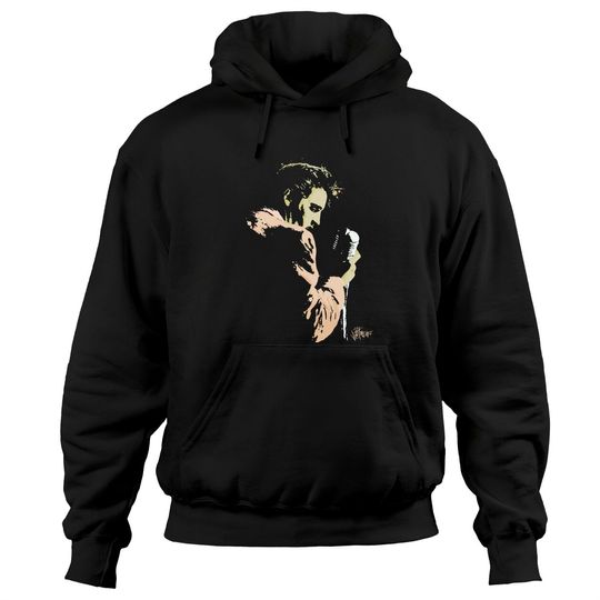 Elvis Presley The King Rock Early Elvis Adult Hoodies Tee