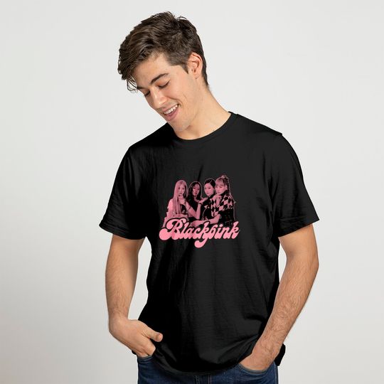 Blackpink   Pink Photo T-Shirt