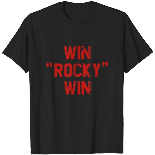 DirtyRagz Men's Win Rocky Win T Shirt