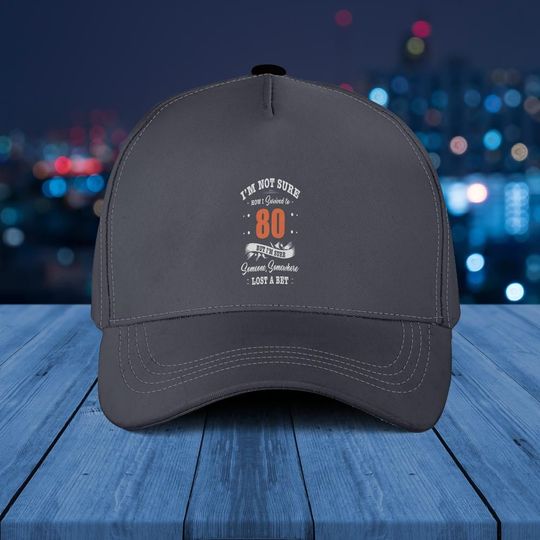 80th Birthday Gifts I Survived 80 Years Old Funny TZ2 Classic Baseball Cap