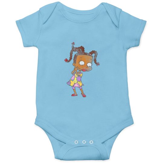 Rugrats Onesie Rugrats Susie Cute Pose Watercolor Portrait Graphic