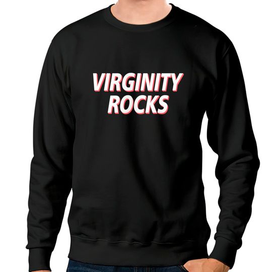 Virginity Rocks Heather - Virginity Rocks - Sweatshirts